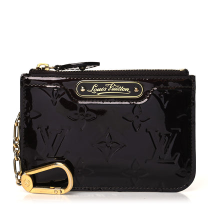 Louis Vuitton Vernis Key Pouch Amarante 1 of 8