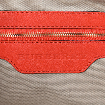 Burberry House Check Small Canterbury Tote Bright Russet 11 of 21