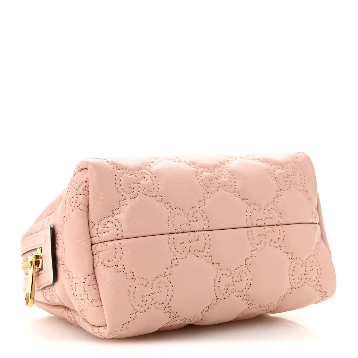 Gucci Calfskin GG Matelasse Beauty Case Perfect Pink 4 of 8