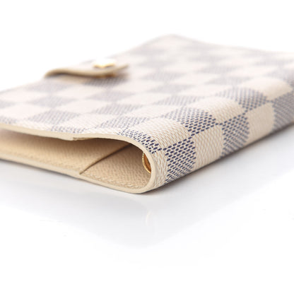 Louis Vuitton Damier Azur Small Ring Agenda Cover 8 of 9