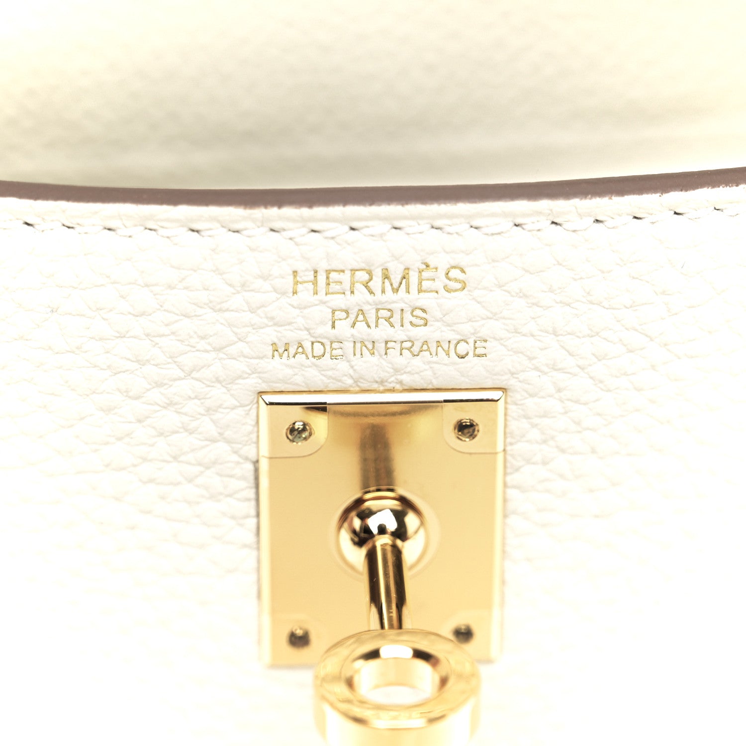 Hermes Togo Kelly Retourne 25 Mushroom 6 of 11