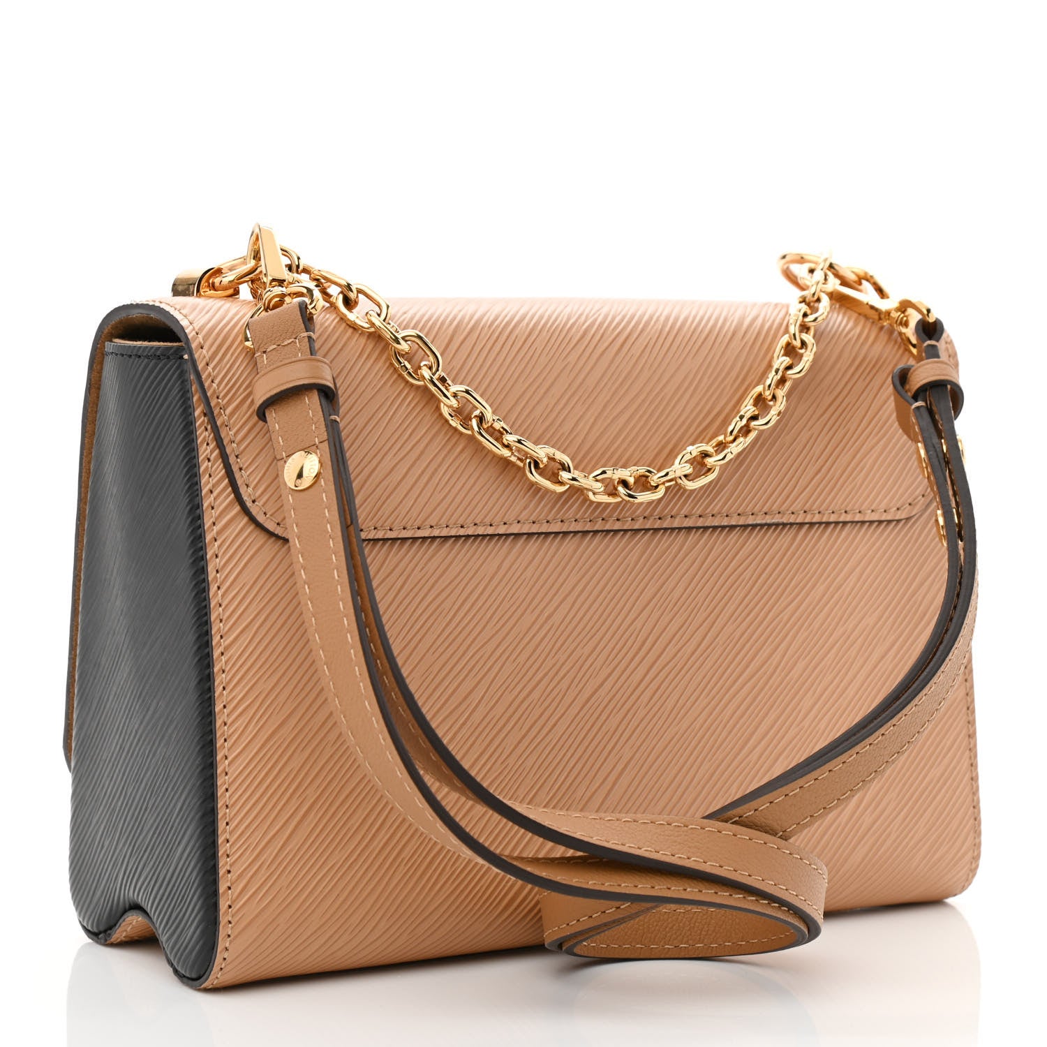 Louis Vuitton Epi Twist Shoulder Bag MM Camel 4 of 11