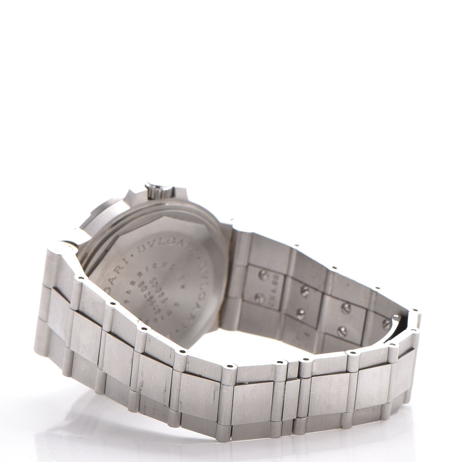 Bulgari Stainless Steel 38mm Diagono Scuba Automatic Watch Black 10 of 10