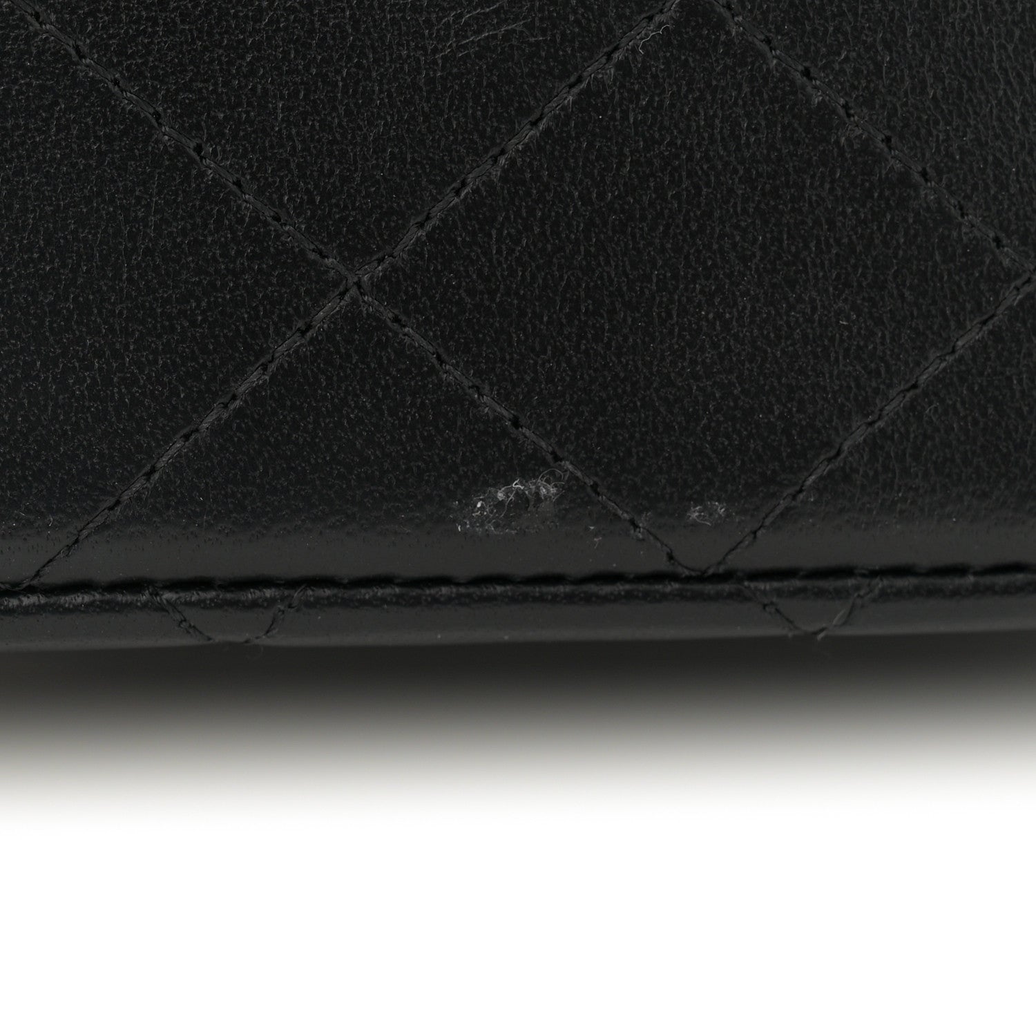 Chanel Lambskin Quilted Medium Double Flap Black 11 of 14