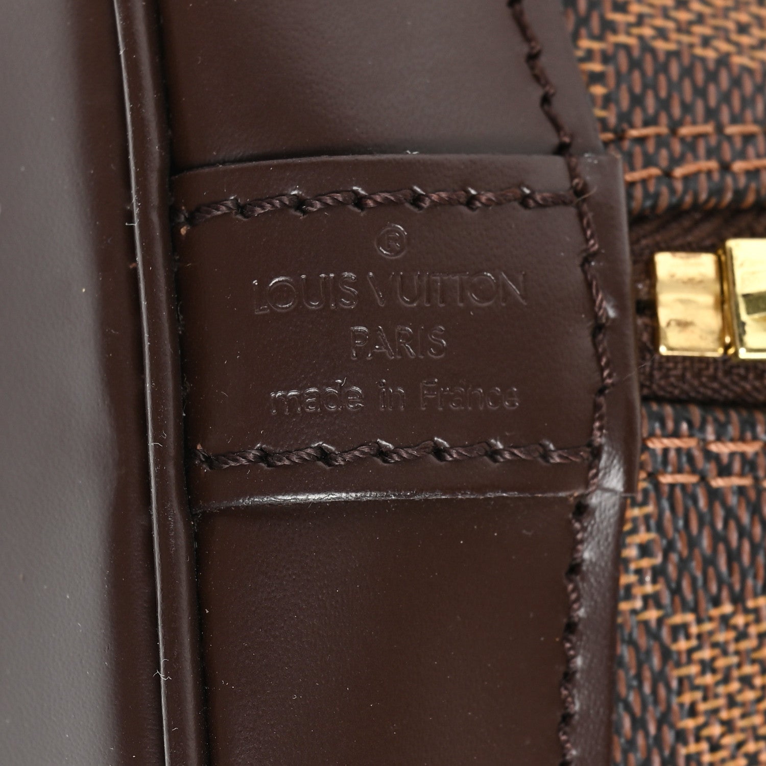 Louis Vuitton Damier Ebene Alma PM 6 of 9
