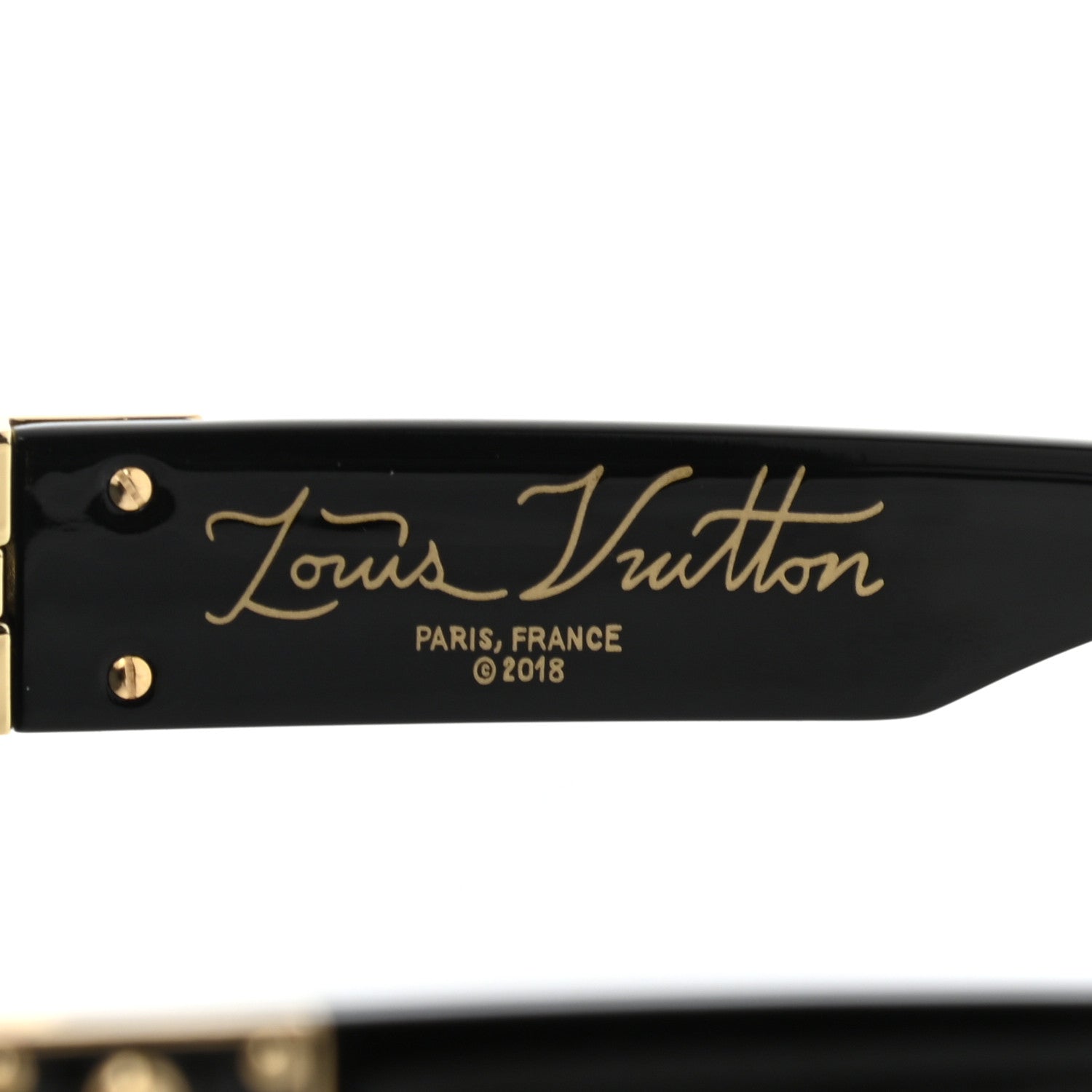 Louis Vuitton Acetate 1.1 Millionaires Sunglasses Z1165E Black 6 of 8