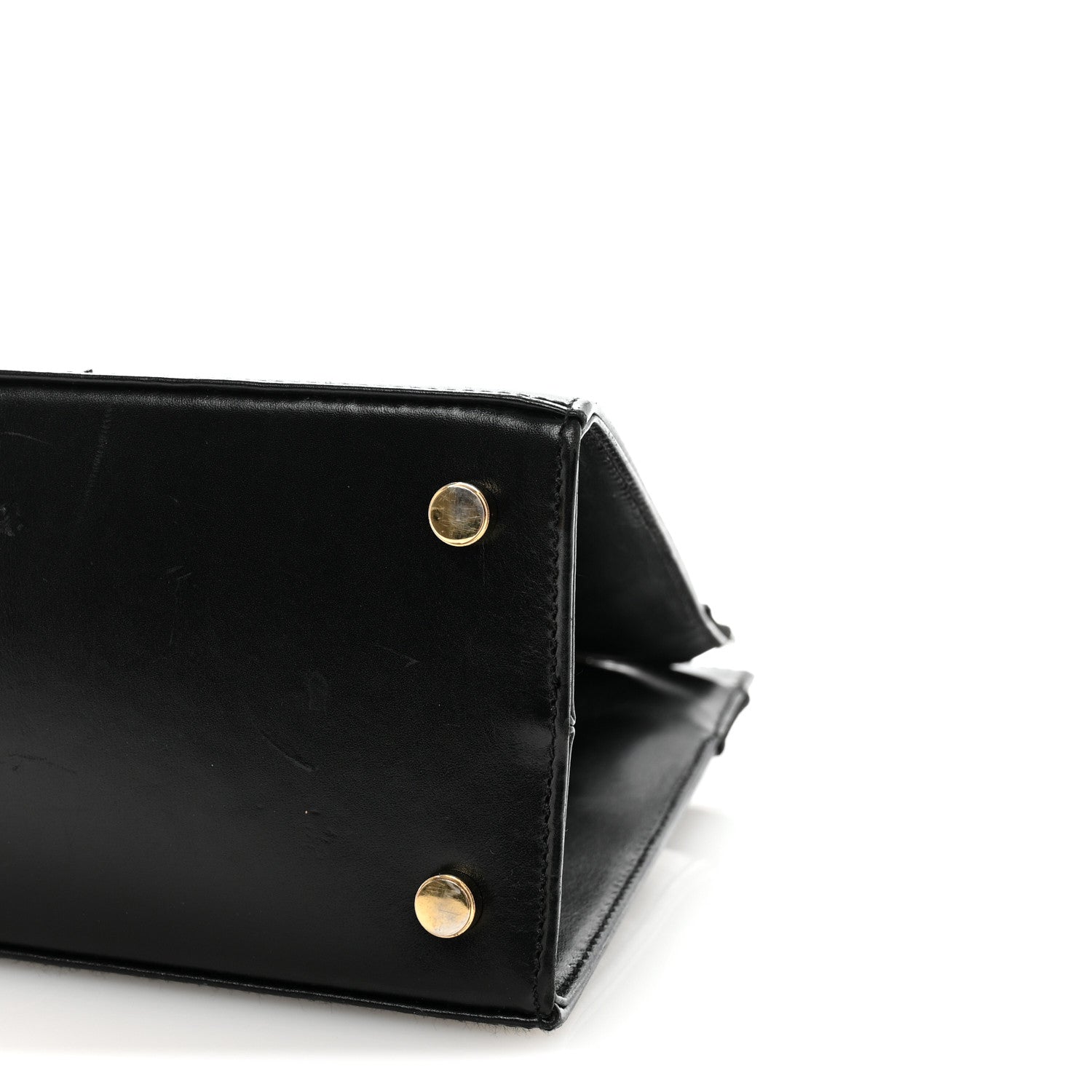 Salvatore Ferragamo Calfskin Medium Vara Bow Top Handle Tote Black 9 of 9