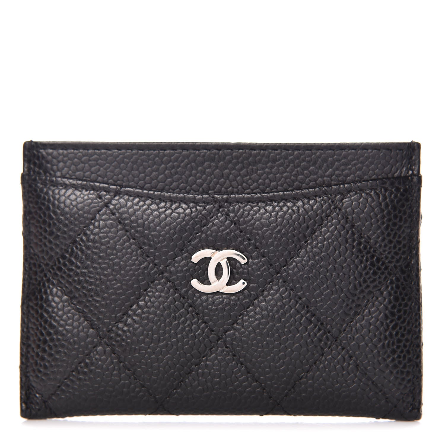 Chanel Caviar Quilted Card Holder Black 1 of 8