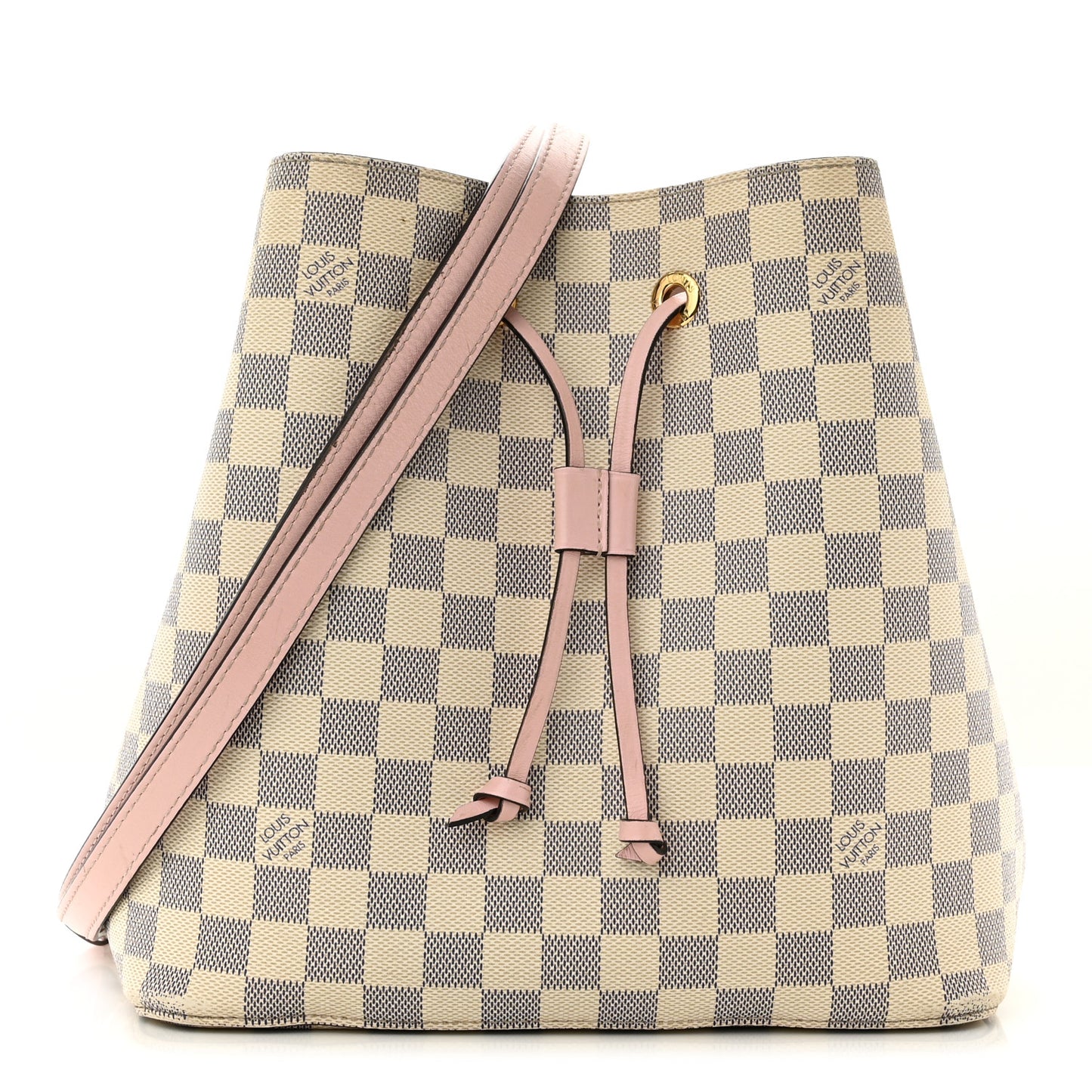 Damier Azur Neonoe MM Eau De Rose