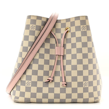 Louis Vuitton Damier Azur Neonoe MM Eau De Rose 1 of 14