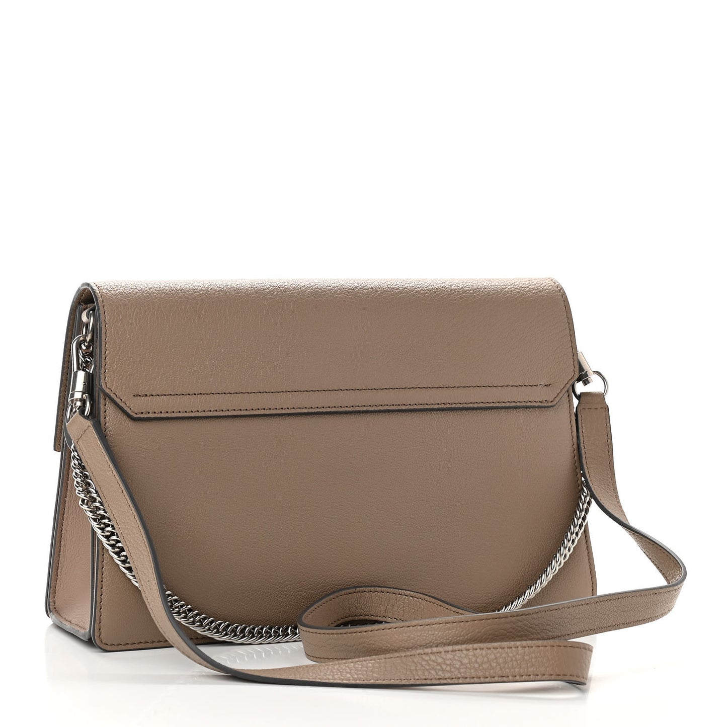 Sugar Goatskin Medium GV3 Shoulder Bag Linen