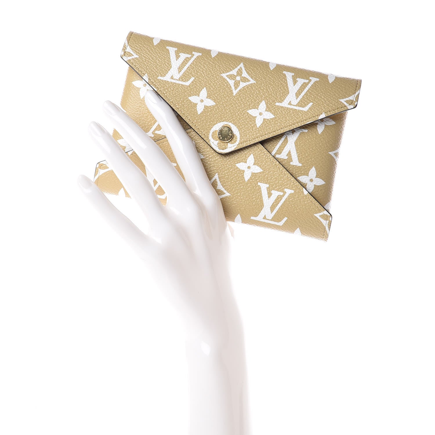 Louis Vuitton Monogram Giant Medium Kirigami Pochette Insert Beige 2 of 7
