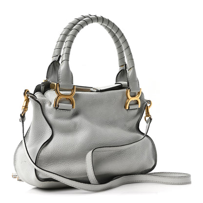 Chloe Calfskin Small Marcie Satchel Airy Grey 3 of 10