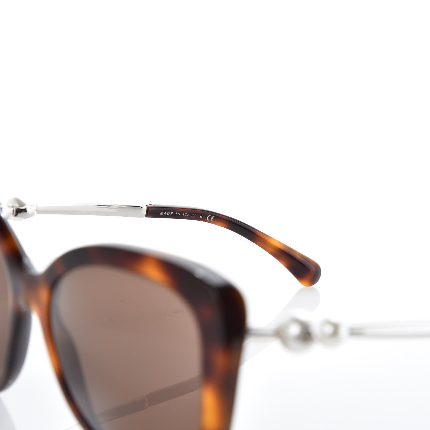 Chanel Square Winter Pearl Sunglasses 5339-H Tortoise 5 of 8