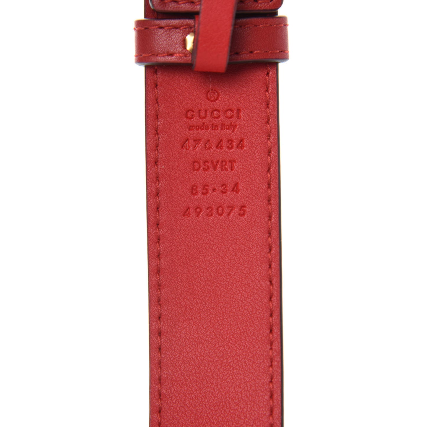 Calfskin Matelasse GG Marmont Belt Bag 85 34 Hibiscus Red