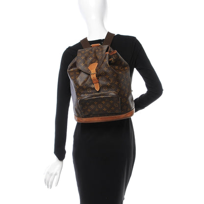 Louis Vuitton Monogram Montsouris GM Backpack 2 of 12