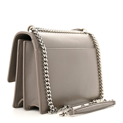 Saint Laurent Calfskin Medium Monogram Sunset Fog 3 of 23