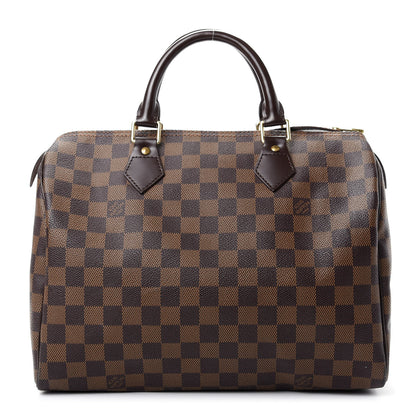 Louis Vuitton Damier Ebene Speedy 30 1 of 9