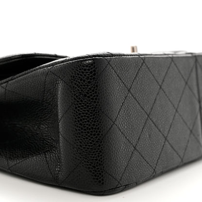 Chanel Caviar Quilted Jumbo Double Flap Black 8 of 9