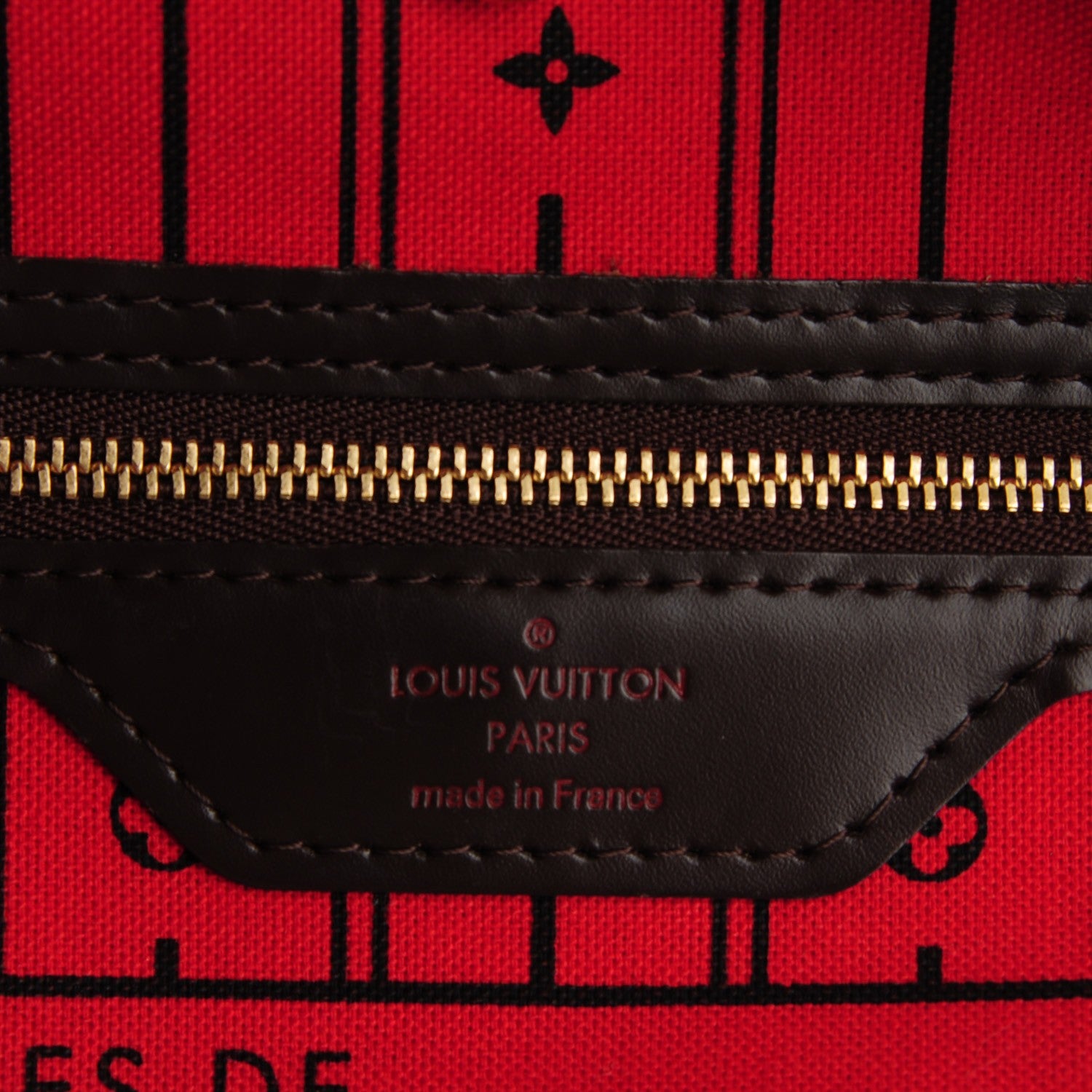Louis Vuitton Damier Ebene Neverfull PM 6 of 7