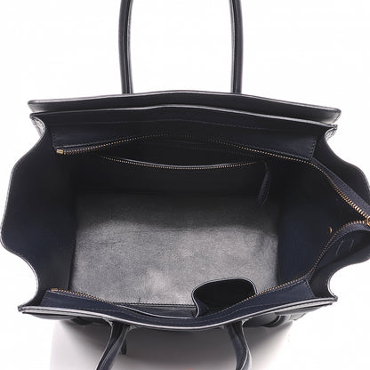 Celine Smooth Calfskin Mini Luggage Navy 6 of 12