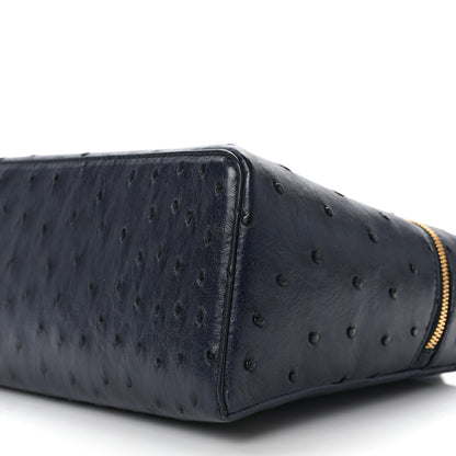 Loro Piana Ostrich Extra Pocket L27 Blue Navy 9 of 14