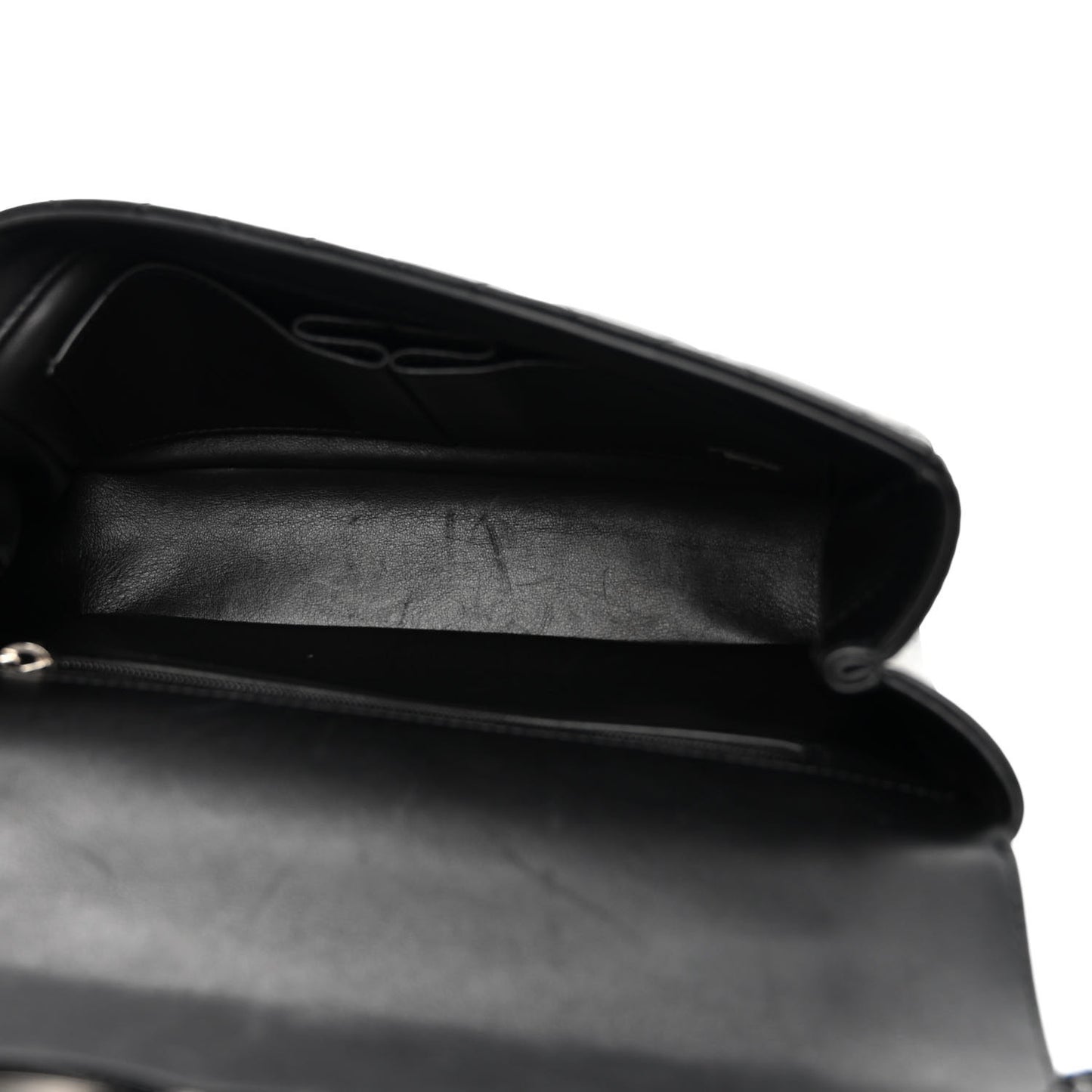 Lambskin Quilted Small CC Filigree Flap Black