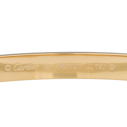 Cartier 18K Yellow Gold LOVE Bracelet 16 5 of 7