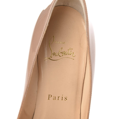 Christian Louboutin Patent Pigalle 100 Pumps 35.5 Nude 8 of 9