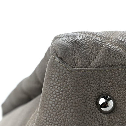 Chanel Iridescent Caviar Medium Lady Pearly Flap Khaki 10 of 18