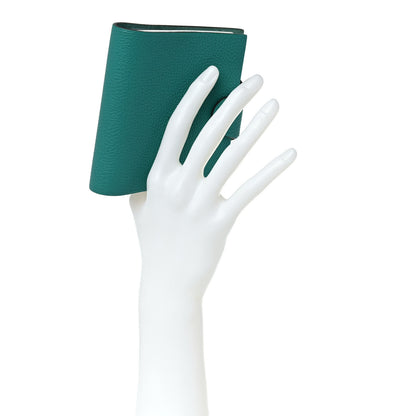 Hermes Togo Ulysse Mini Notebook Cover Vert Verone 2 of 9