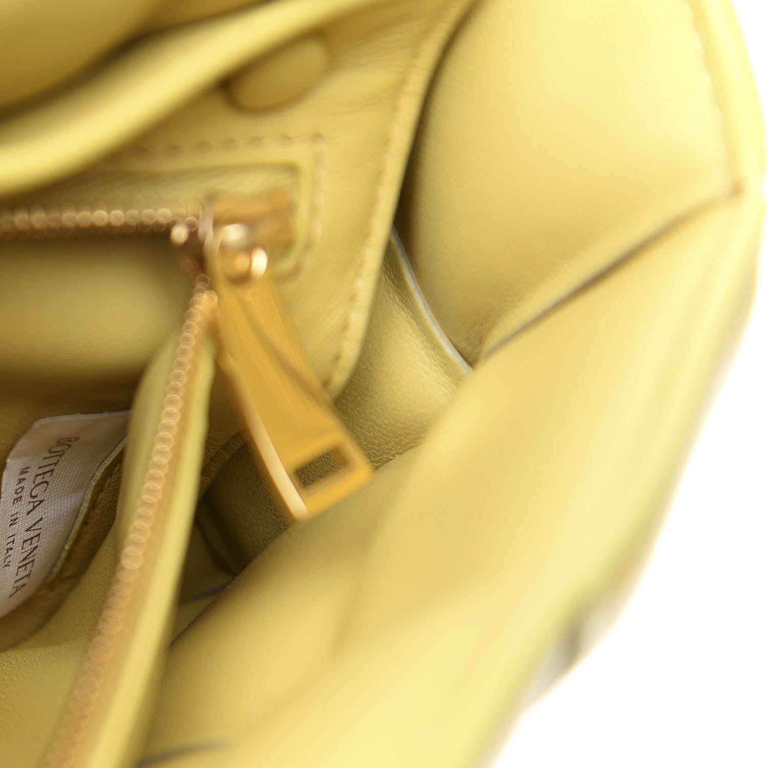 Bottega Veneta Lambskin Maxi Intreccio Padded Chain Cassette Crossbody Bag Corn 9 of 11