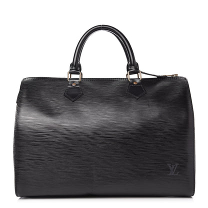 Louis Vuitton Epi Speedy 30 Black 1 of 10