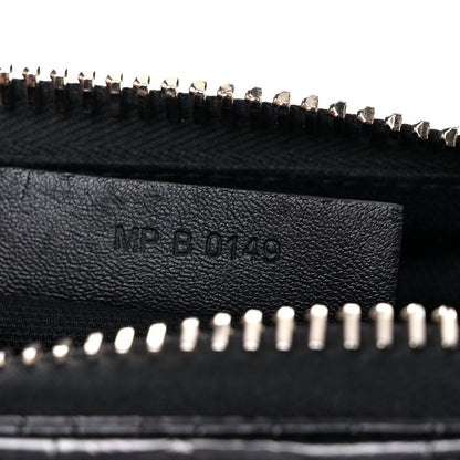 Givenchy Calfskin Crocodile Embossed Mini Antigona Black 7 of 10