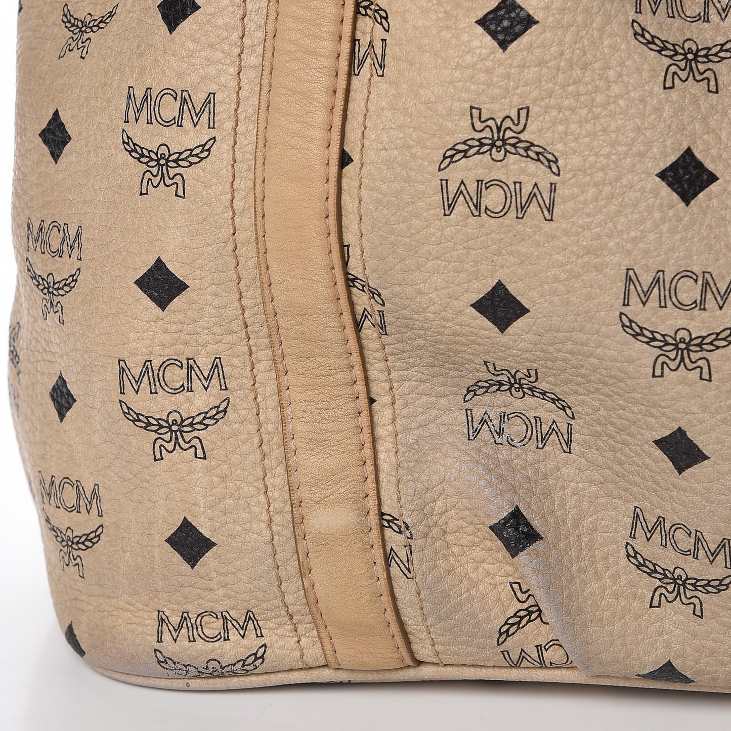 Visetos Medium Essentials Shopper Tote Beige