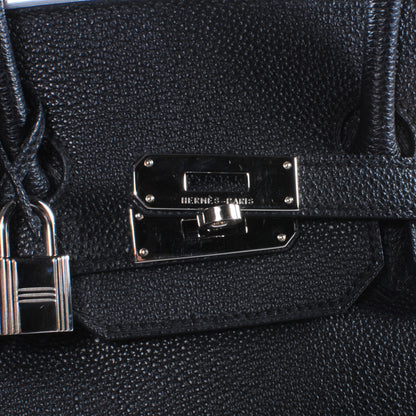 Hermes Togo Birkin 35 Black 5 of 9