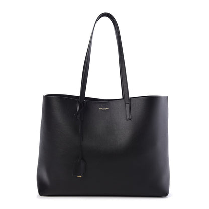 Saint Laurent Calfskin Large Shopping Tote Black 1 of 9