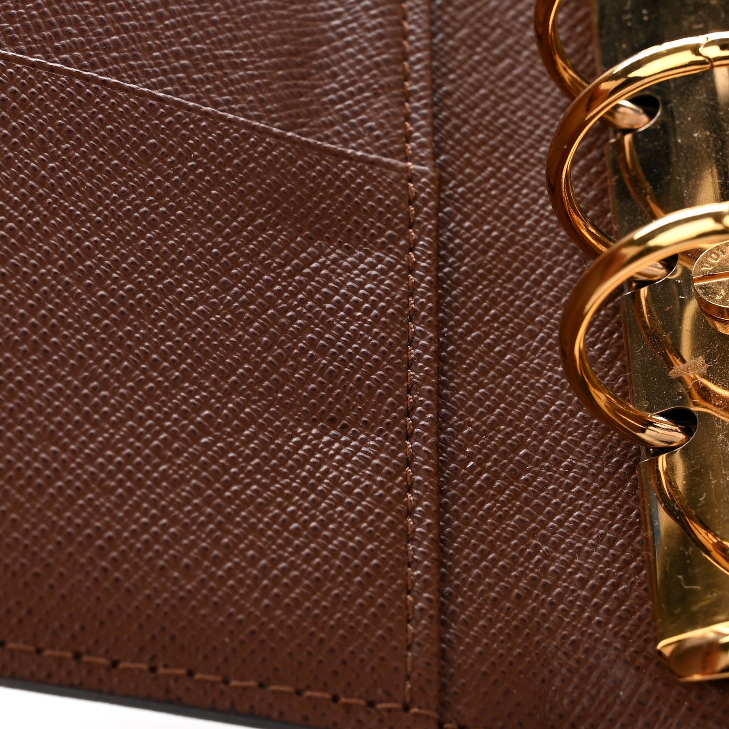 Monogram Medium Ring Agenda Cover