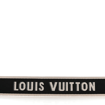 Louis Vuitton Jacquard Diane Shoulder Strap Black Ivory 3 of 3