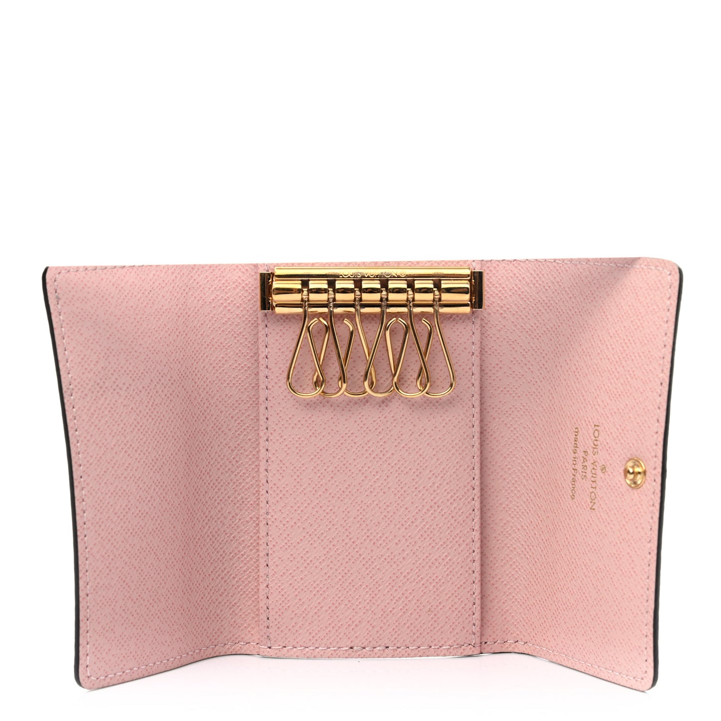 Monogram Multicles 6 Key Holder Rose Ballerine