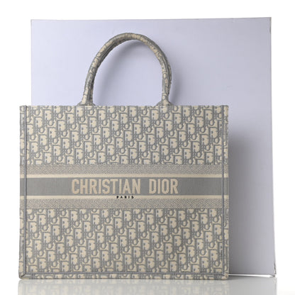 Christian Dior Oblique Large Book Tote Grey 13 of 13