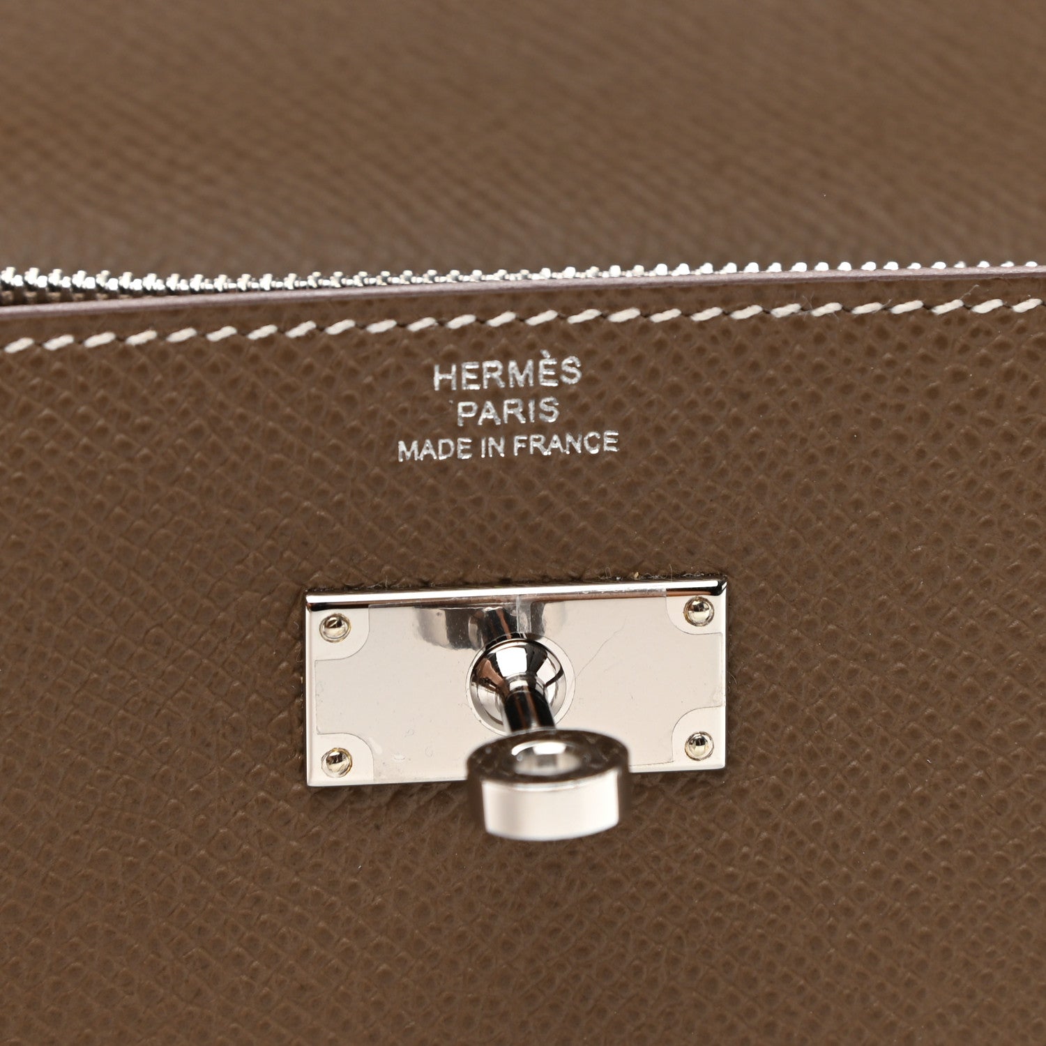 Hermes Epsom Kelly Wallet To Go Etoupe 5 of 7