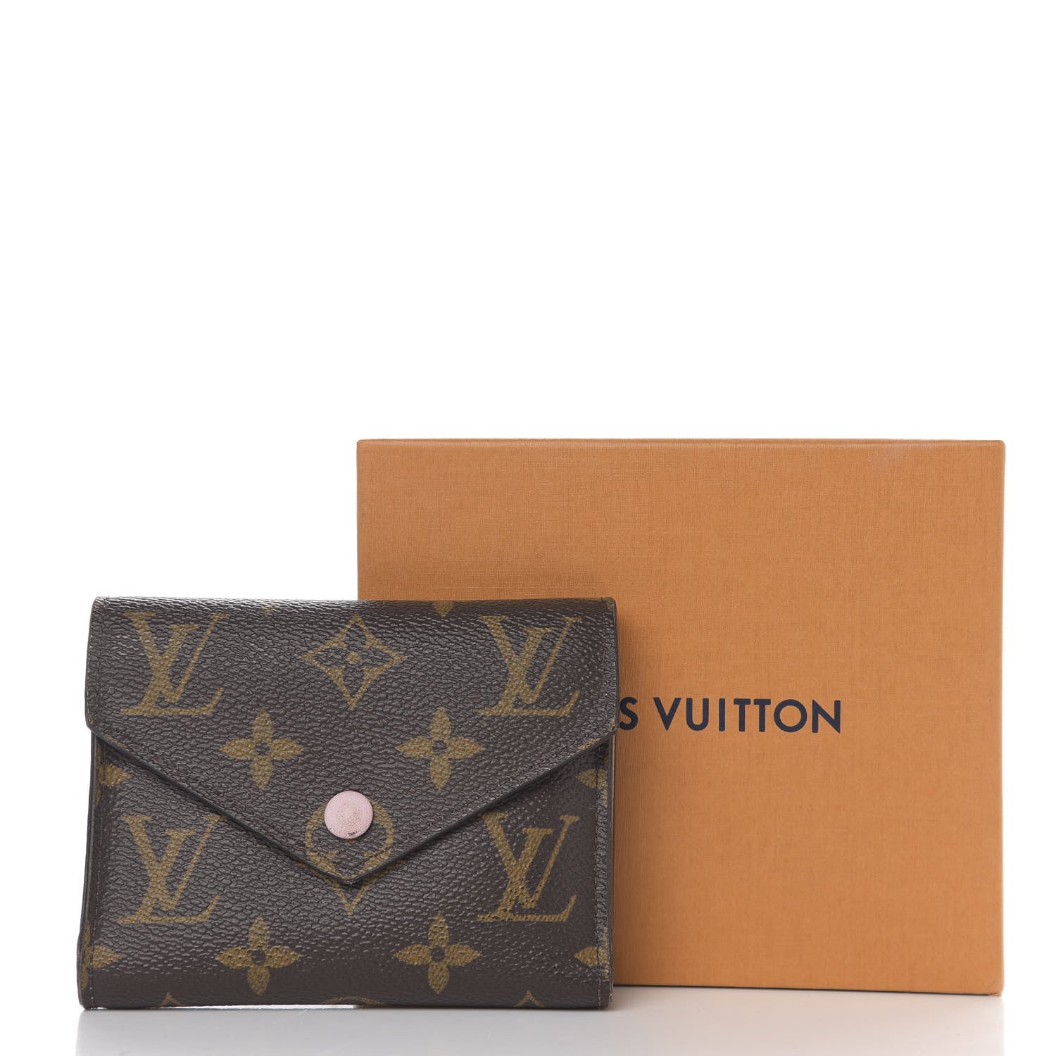 Louis Vuitton Monogram Victorine Wallet Rose Ballerine 6 of 6