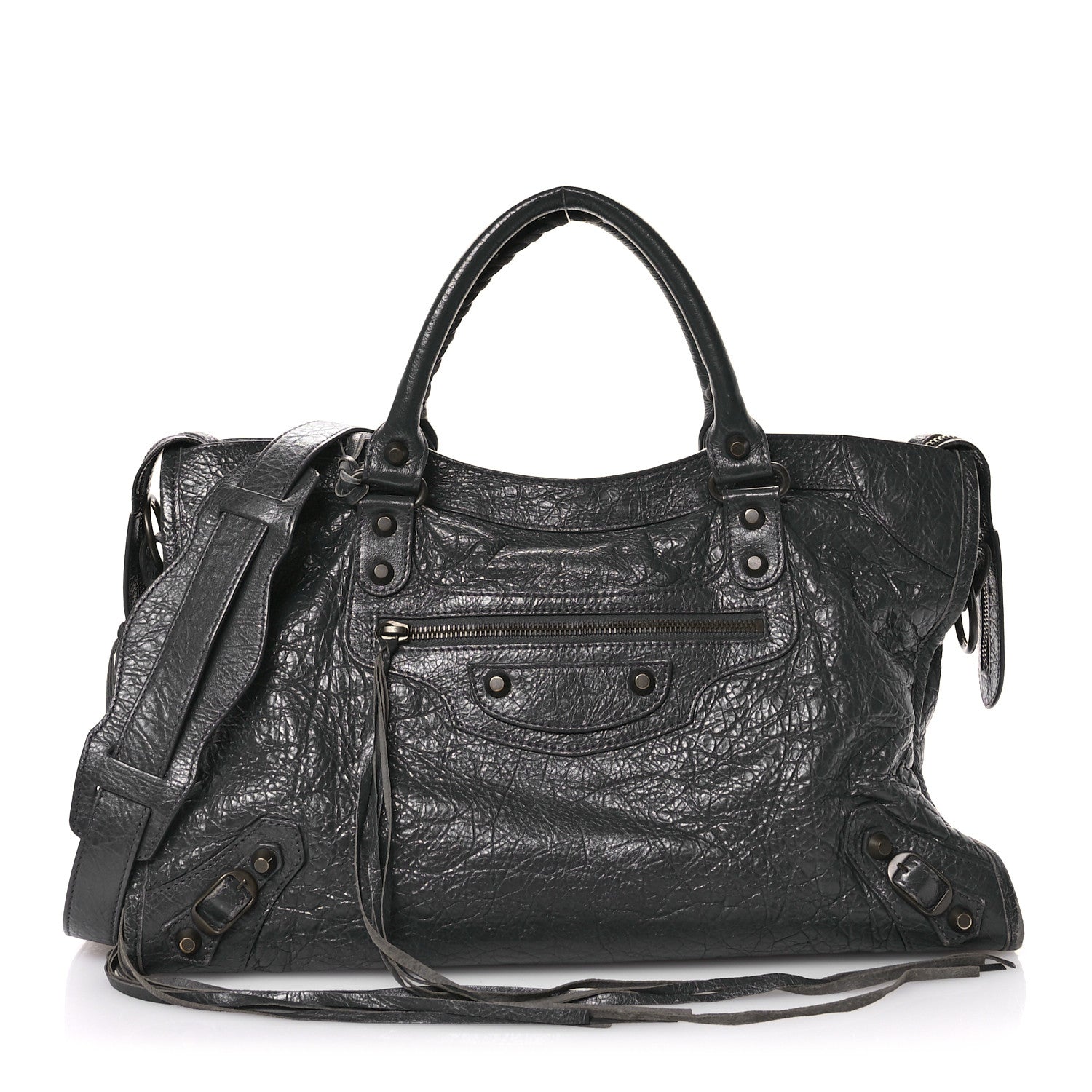 Balenciaga Agneau Classic Hardware City Gris Fossile 1 of 14
