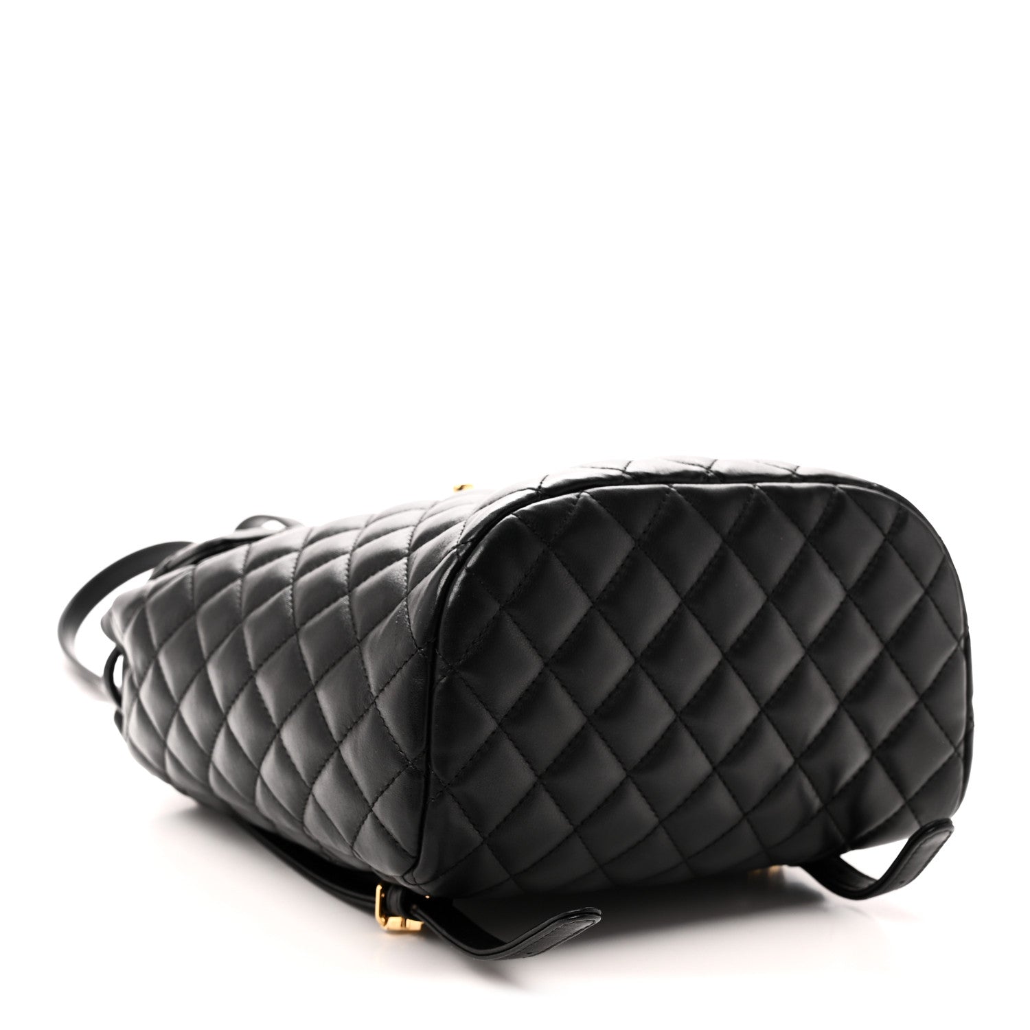Chanel Lambskin Quilted Small Urban Spirit Backpack Black Black 4 of 10