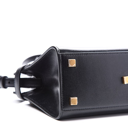 Saint Laurent Smooth Calfskin Manhattan Nano Shopper Tote Black 7 of 9