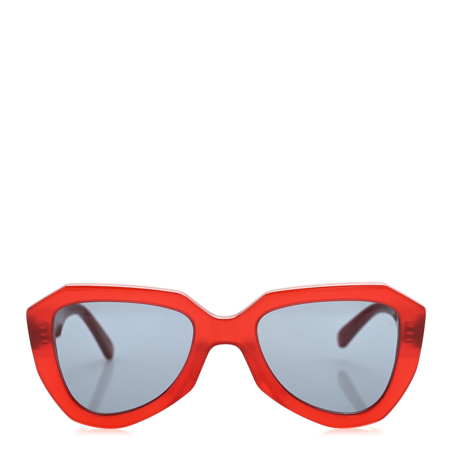Acetate Sunglasses CL40046U Milky Red