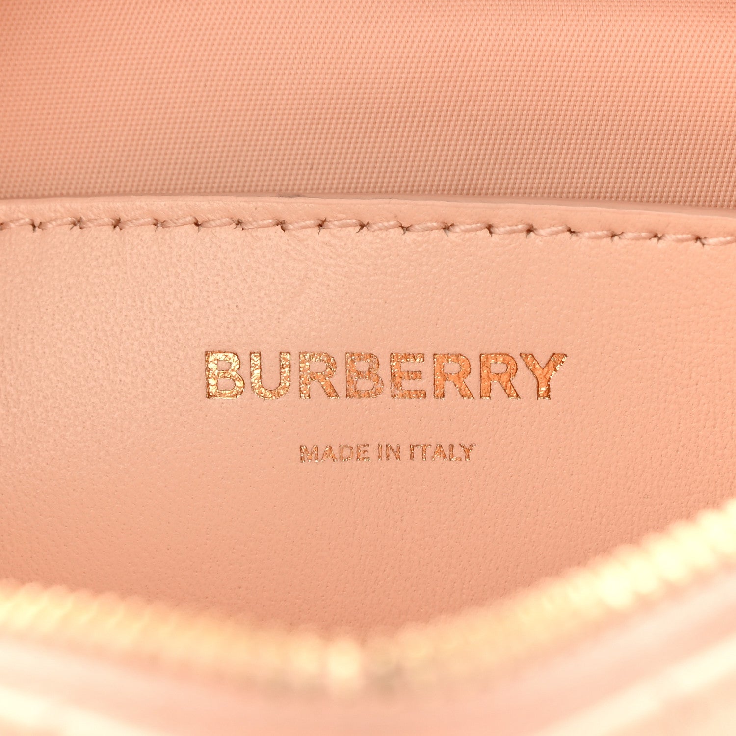 Burberry Lambskin Quilted Mini Lola Camera Bag Peach 7 of 13