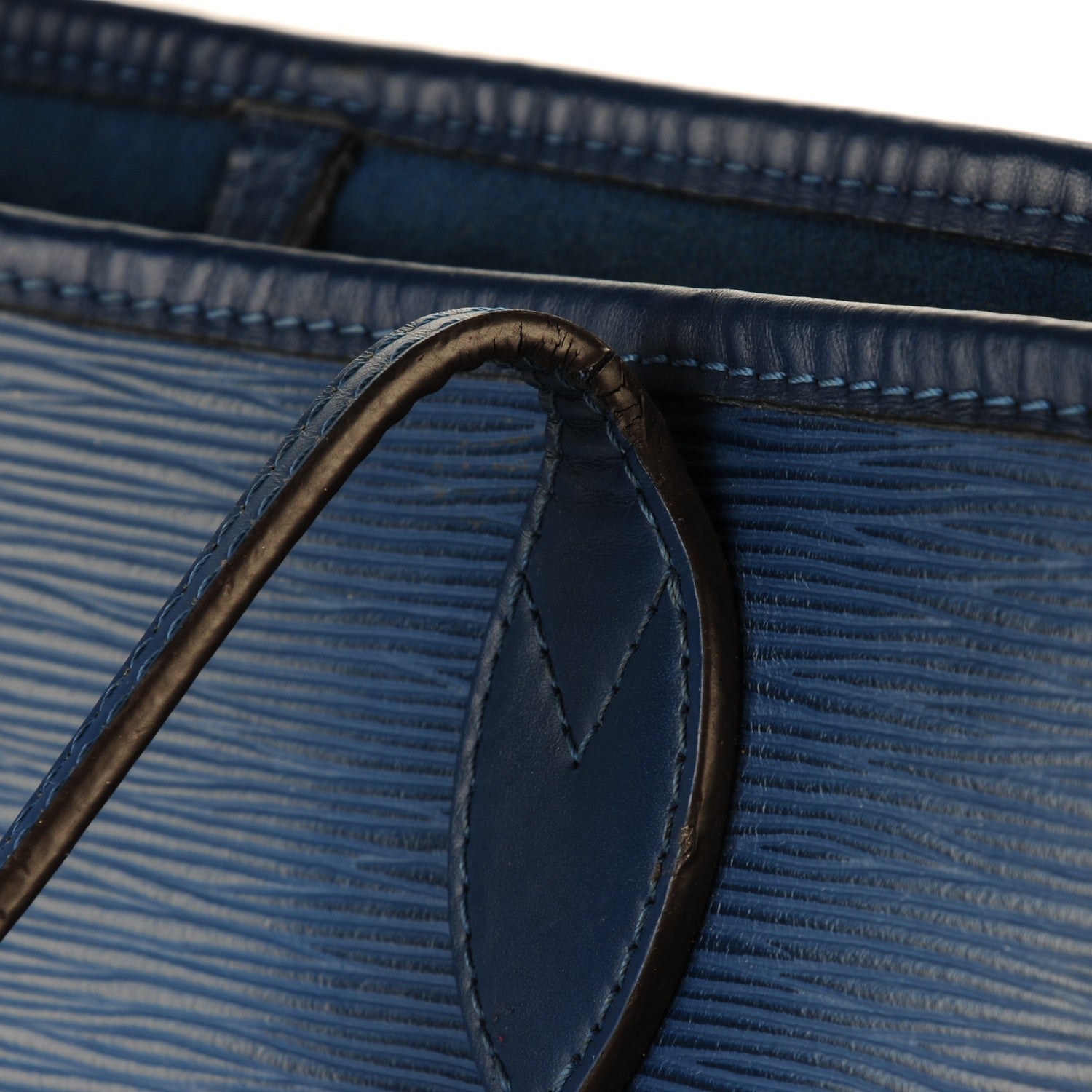 Louis Vuitton Epi Neverfull MM Indigo 13 of 13