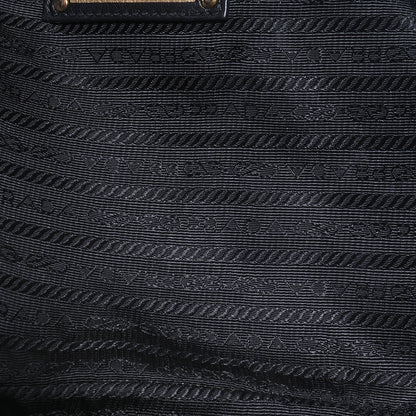Prada Nappa Leather Gaufre Tote Nero Black 9 of 9
